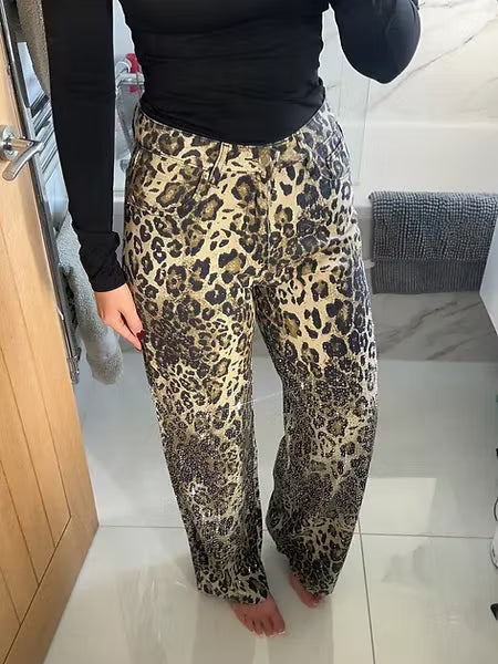 Pantalón Chic Safari Leopardo