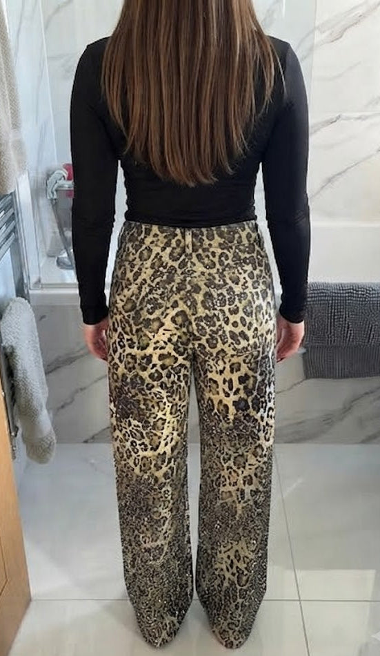 Pantalón Chic Safari Leopardo