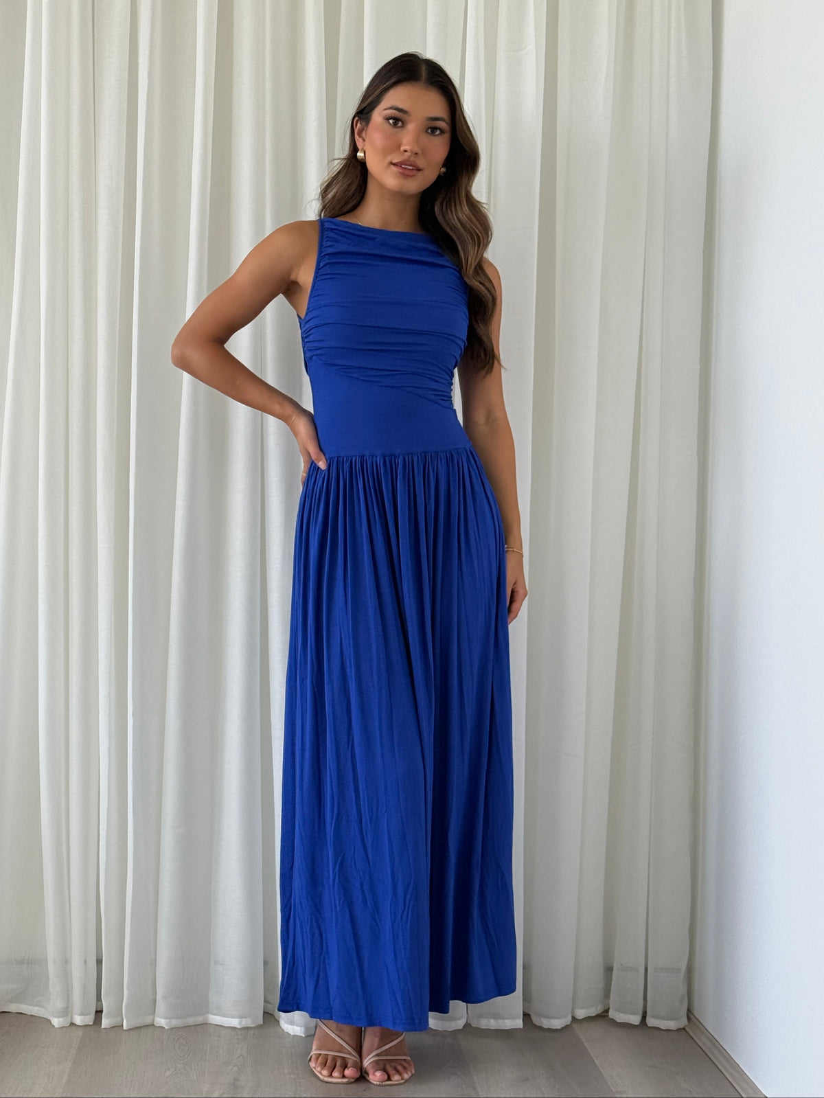 Nalla Maxi Dress in Royal