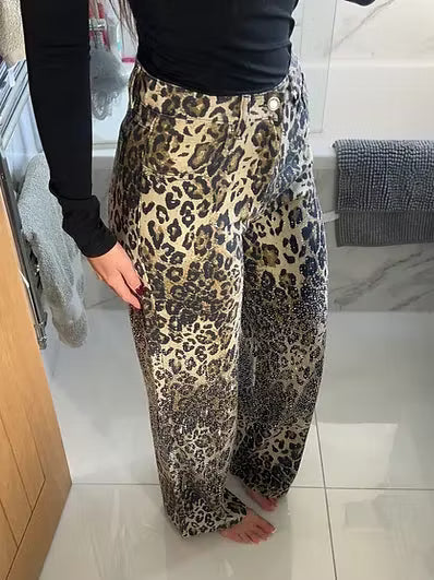 Pantalón Chic Safari Leopardo