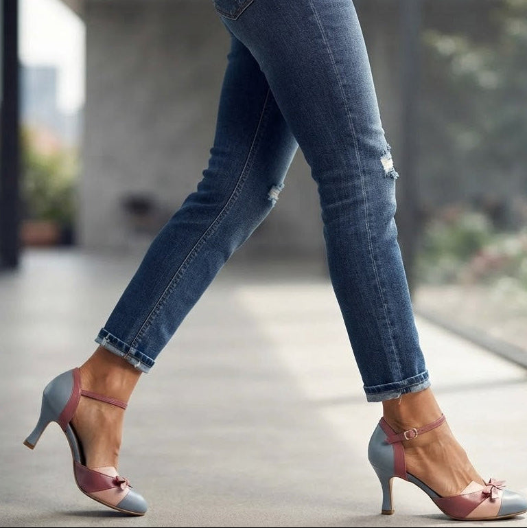 Zapatos "Retro Charm" con Lazo