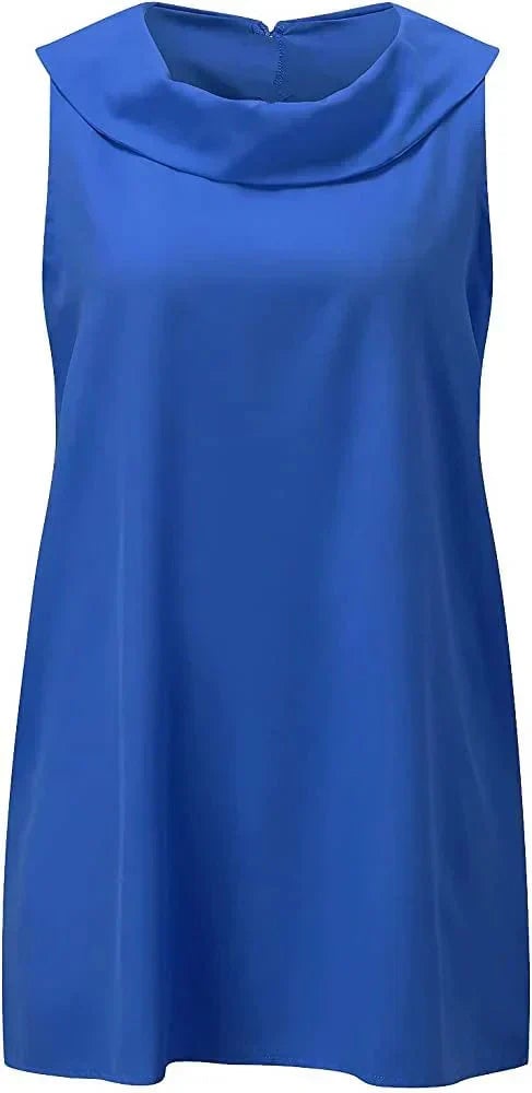 Vestido Midi Cuello Hamaca