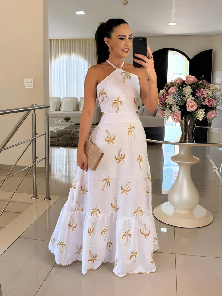 Vestido Maxi Oasis Trópica