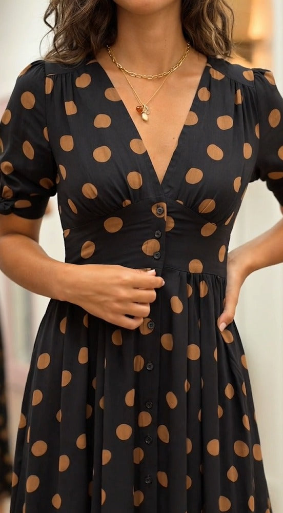 Vestido Vintage Lunares