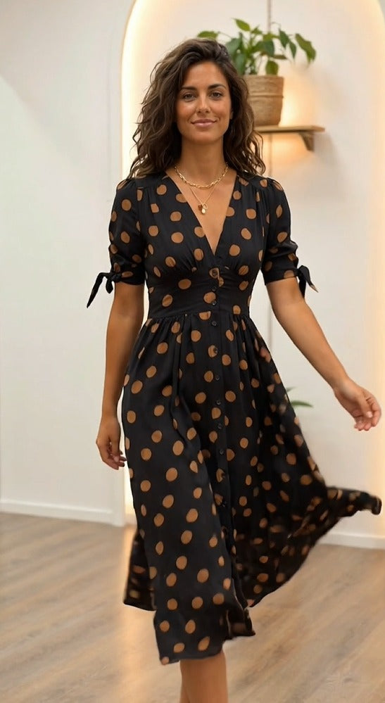 Vestido Vintage Lunares