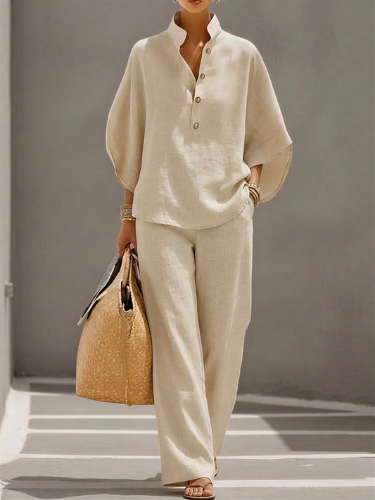 Conjunto Casual Natural Flow