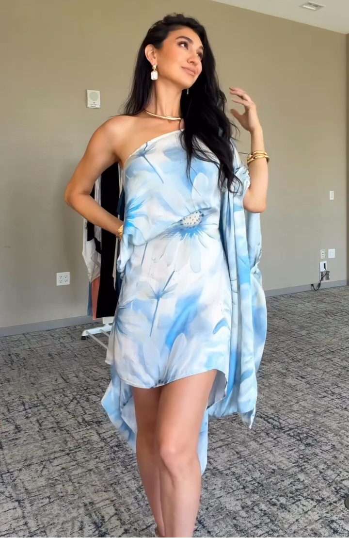 Vestido Midi asimétrico Ángel