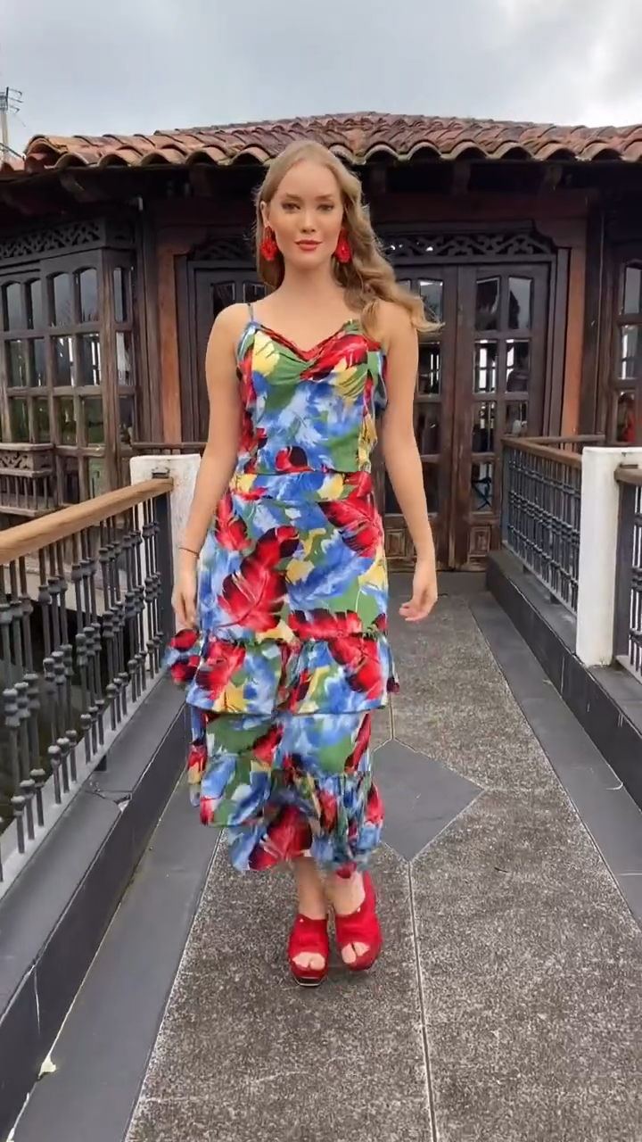 Vestido Maxi Marbella Tropical