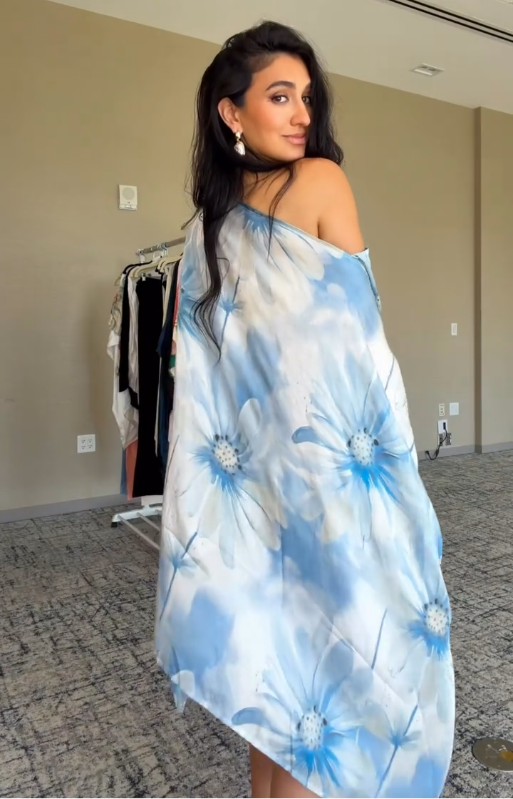Vestido Midi asimétrico Ángel